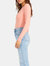 Deep End V-Neck Soft Sueded Jersey Bodysuit