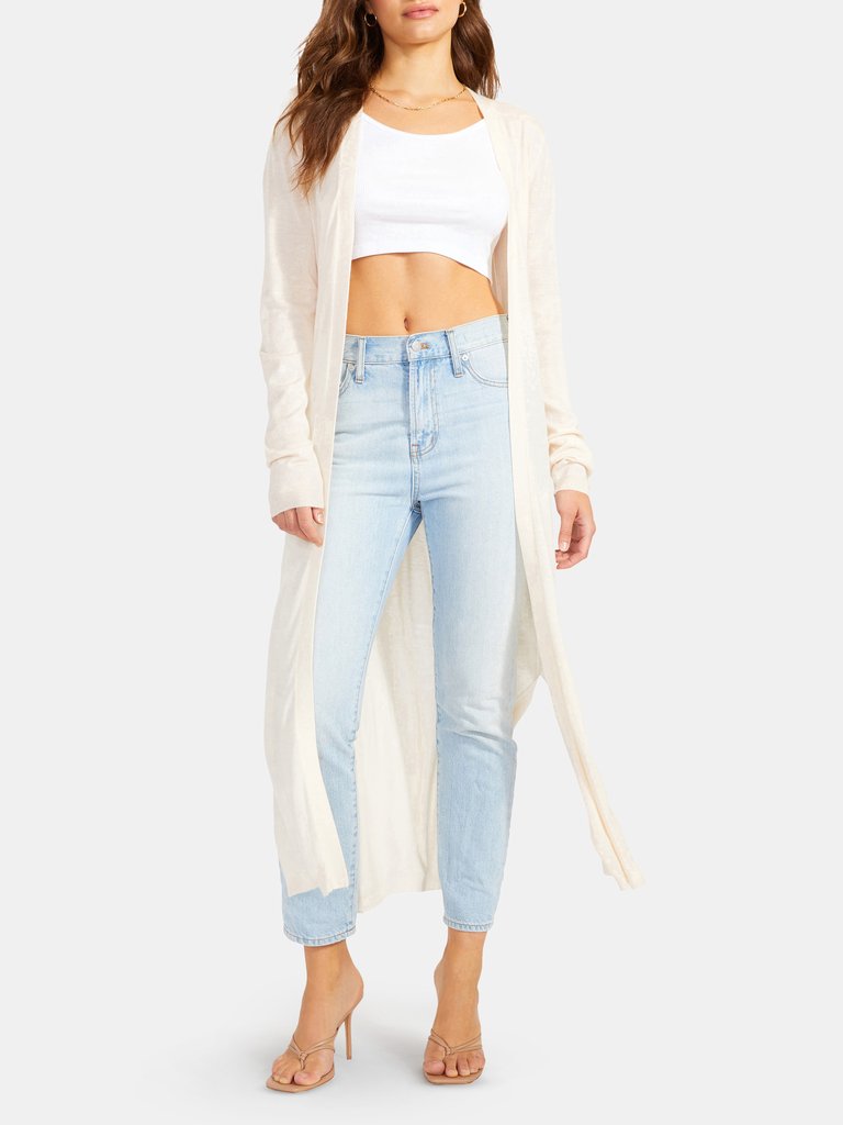 Dust In The Wind Lightweight Duster Cardigan
