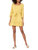 Gauze & Effect Dress In Lemon Drop - Lemon Drop