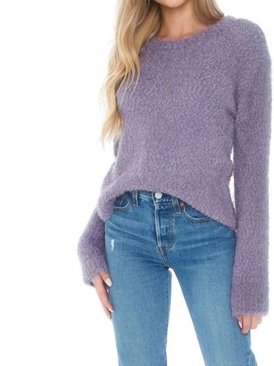BB Dakota Get A Crew Sweater In Steel Lavender product
