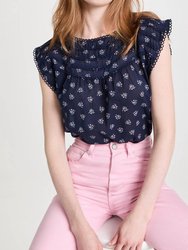 Have A Lace Blouse - Navy
