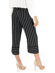 Skip The Lines Cropped Pant