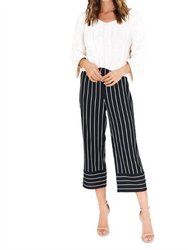 Skip The Lines Cropped Pant