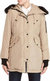 Women's Down Puffer Coat Hooded - Beige