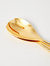 Matte Gold Serving Set