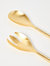 Matte Gold Serving Set