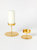 Tall Gold Pillar Candle Holder