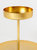 Tall Gold Pillar Candle Holder