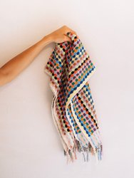 Dotted Turkish Hand Towel - Multi - Multicolor