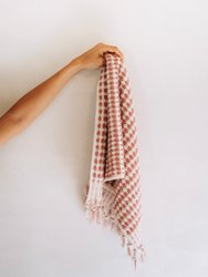 Dotted Turkish Hand Towel - Rose - Rose