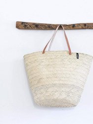 Mifuko - Mkeka shopper basket Natural L - Natural