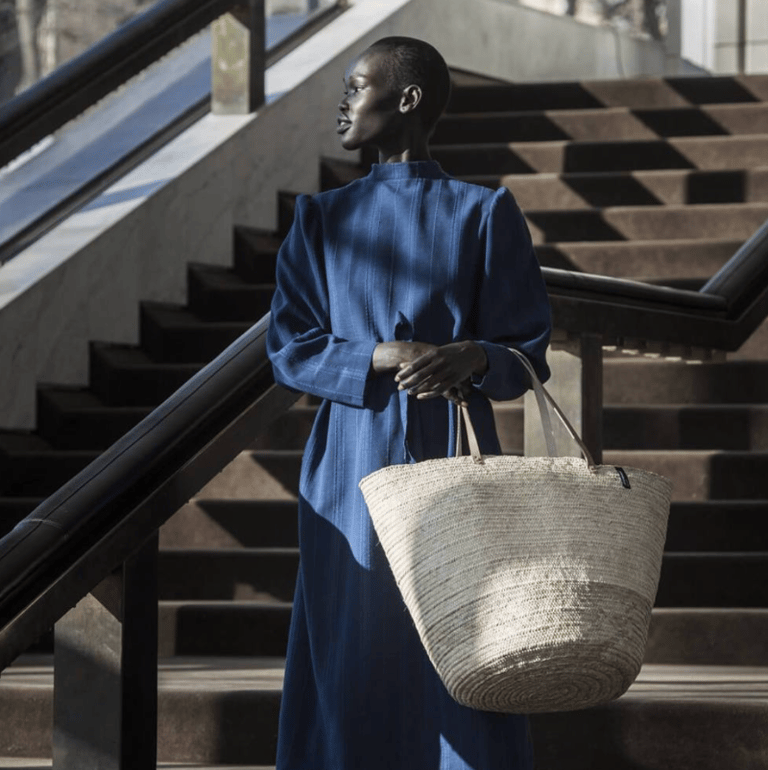 Mifuko - Mkeka shopper basket Natural L
