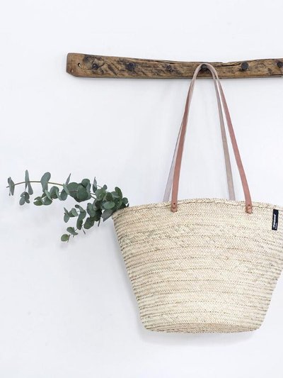 BEACH HAUS Mkeka Shopper Basket - Natural M product