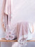 Pom Pom Turkish Bath / Pool Towel - Dusty Rose - Dusty Rose