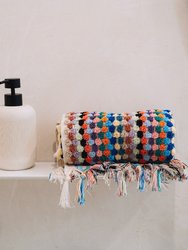 Pom Pom  Turkish Hand Towel - Multi