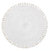 Rattan Placemat With Cowrie Shell - Set Of 4 - White