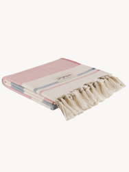 Sea You Soon - Curacao Beach Towel Dusty Pink