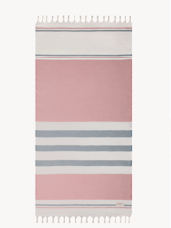 Sea You Soon - Curacao Beach Towel Dusty Pink - Dusty Pink