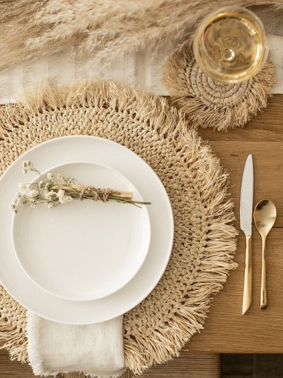 BEACH HAUS Woven Raffia Placemat product