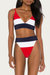 Alexis Bikini Bottom - Red/White/Blue