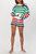 Ava Sweater In Nautical Stripe - Nautical Stripe