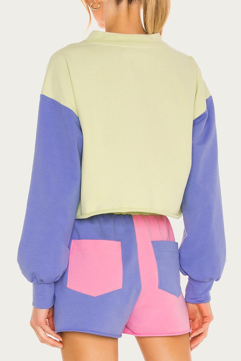 Ava Sweatshirt In Sherbert