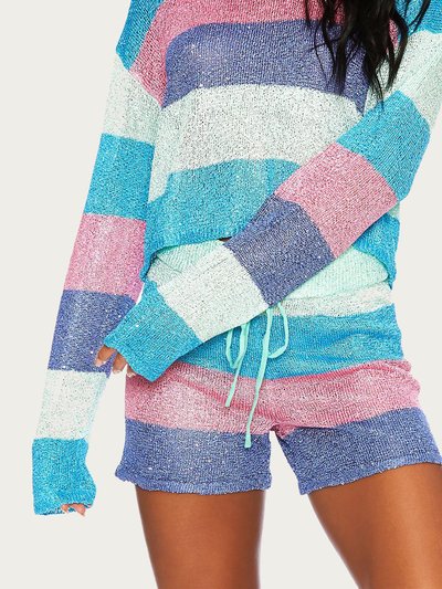 Beach Riot Beach Sweater In Mod Stripe product