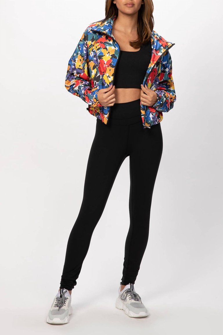 Erica Jacket In Buttercup Floral - Buttercup Floral
