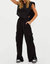 Gianna Pant In Shadow Satin - Shadow Satin