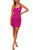 James Mini Dress In Bright Fuchsia - Bright Fuchsia