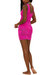 James Mini Dress In Bright Fuchsia