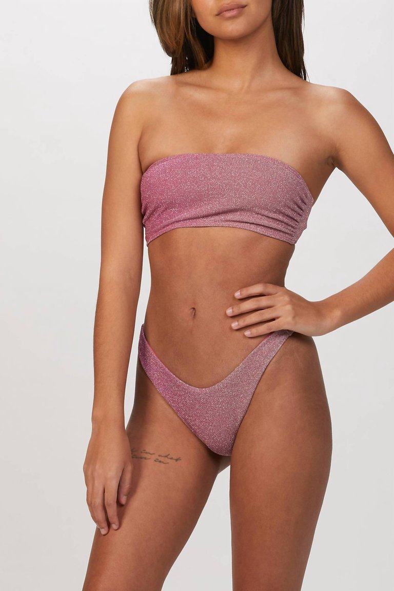 Kelsey Top - Pink Shine Ombre