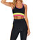 Marianna Top - Black Lime Punch