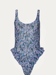 Willow One Piece - Ditsy Lilac