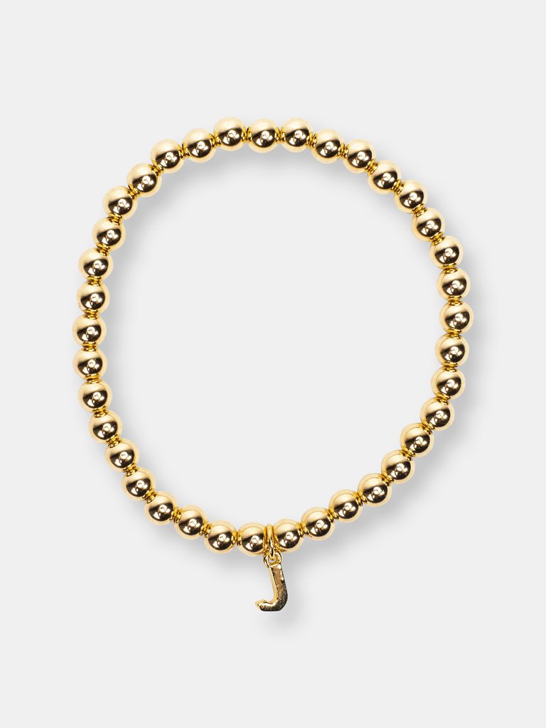 Camila Initial Bracelet - Gold