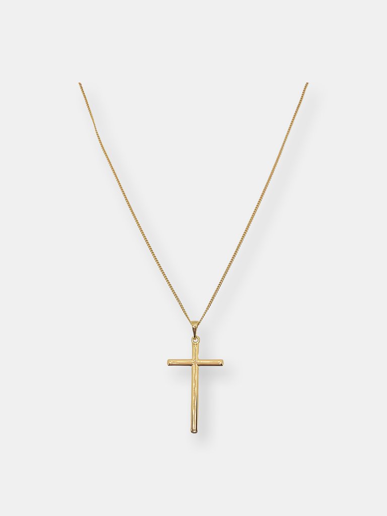 Cross Necklace - 14 K Gold-Filled