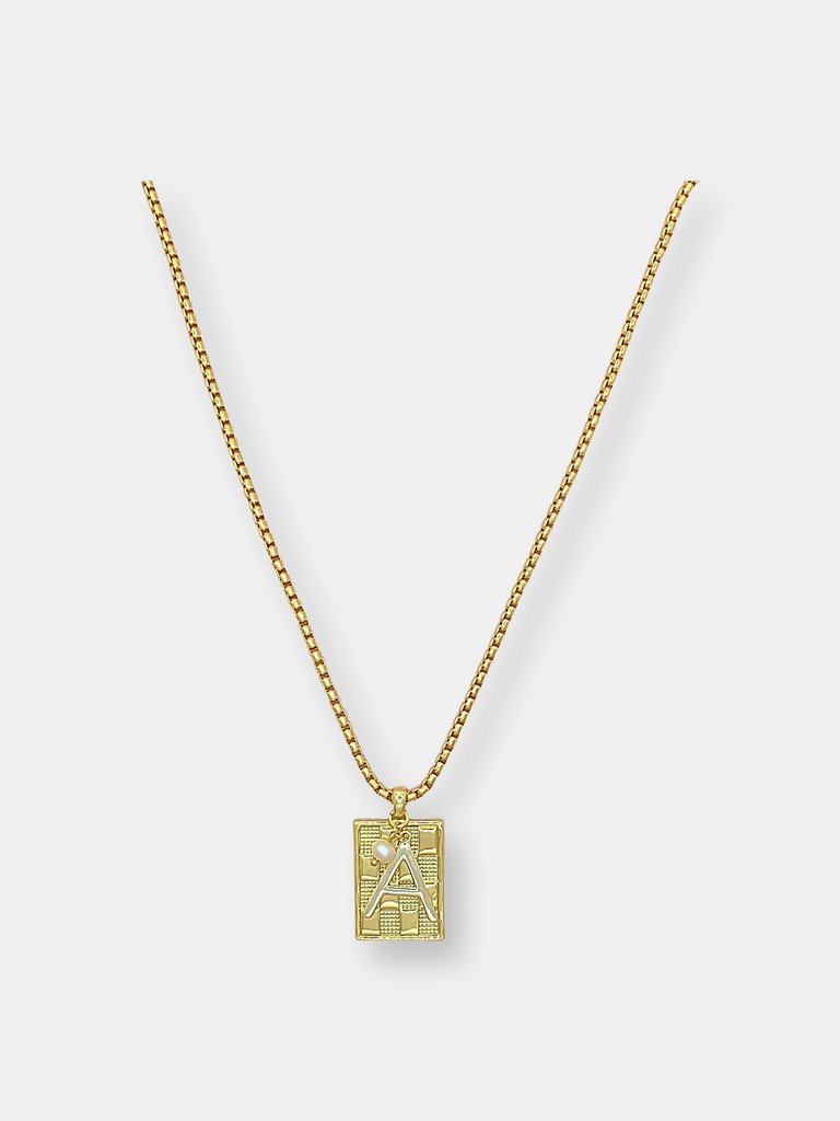 Peyton Charm Necklace - Gold