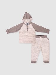 Benjamin 2 Piece Baby Set - Oatmeal