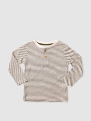 Corey Long Sleeve Tee Baby - Oatmeal