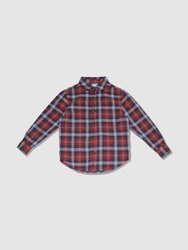Taylor Button Down Toddler - Navy