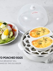 Egg Cooker 14 Egg Capacity Hard Boiled Egg Cooker Rapid Electric Egg Boiler Maker