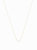 Abby Single Pearl Necklace - Yellow Gold