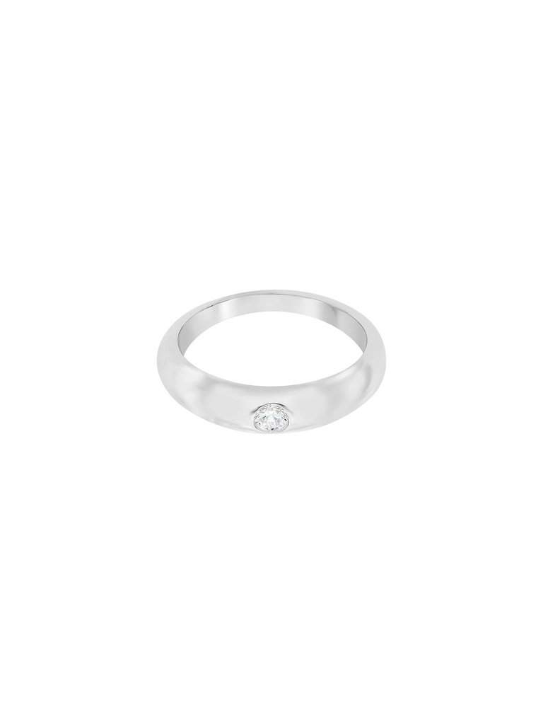 Carmela Dome Ring - Silver