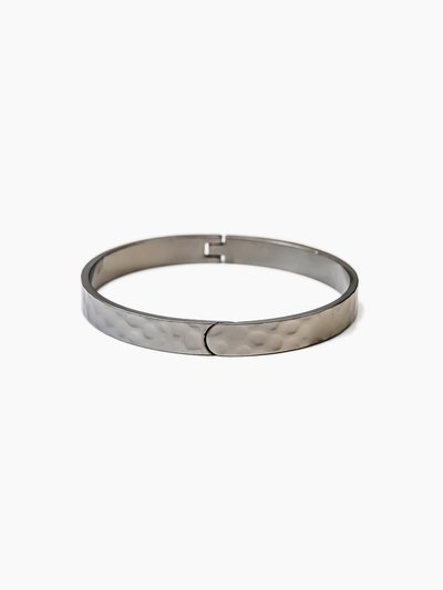 Bearfruit Jewelry Hammered Clamp Bangle Bracelet product