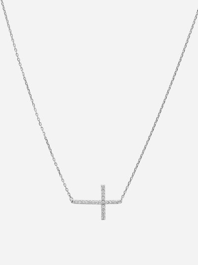 Bearfruit Jewelry Horizontal Cross Necklace product
