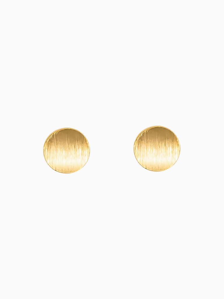 Madeleine Stud Earrings - Gold