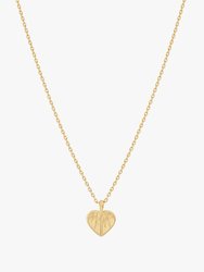 Mama Heart Necklace - Gold