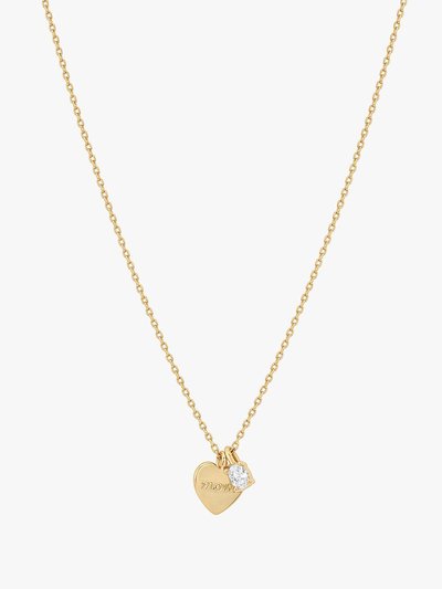 Bearfruit Jewelry Mom Heart Necklace With Charm product