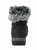 Bearpaw Women's Becka High-Top Snow Boot - Black / Grey - 9 M