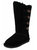 Bearpaw Women's Lori Mid-Calf Suede Snow Boot - Black II - 10 M - Black II